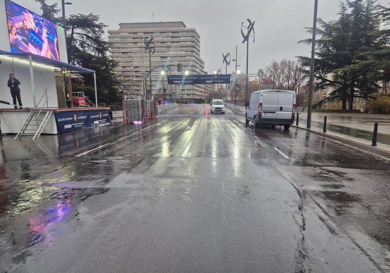 El temporal obliga a la suspensión de la Carrera Ríos de Luz